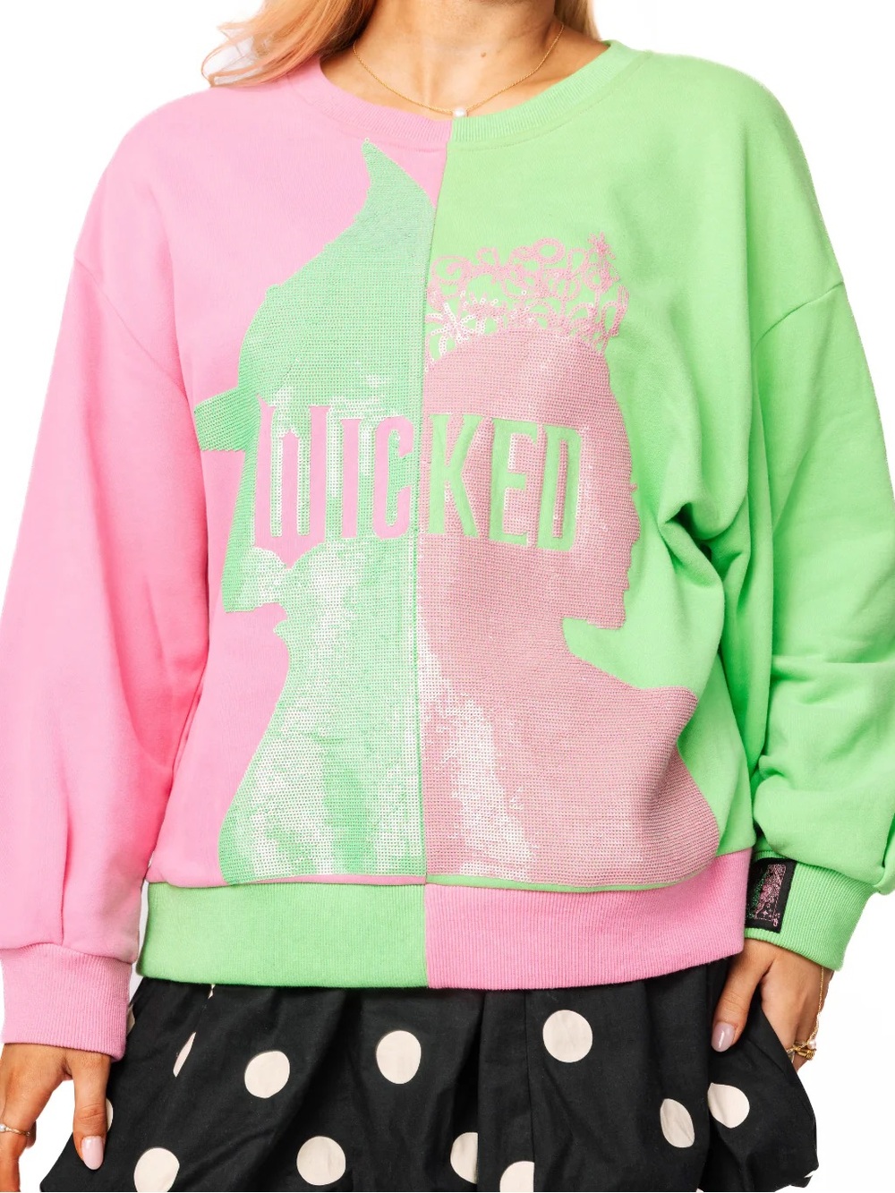 Licensed Wicked Character Profile Sweatshirt
